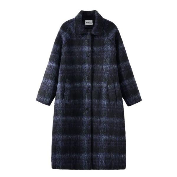 冬用 ロングコート レディース 中綿入り アウター 防寒 あたたかい きれいめ 大人 上品 通勤 オフィス カジュアル S M L 2L_6
