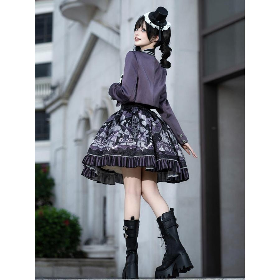 ロリータ セットアップ 3点セット スカート ハロウィン 魔術師 ウサギ