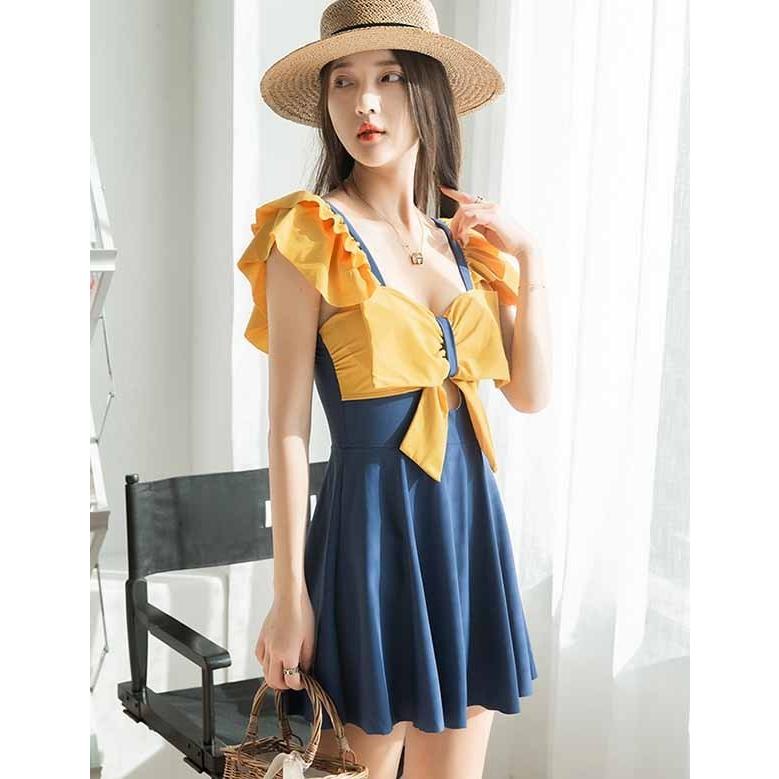 水着 レディース ワンピース水着 グレー ブルー ワインレッド セクシー