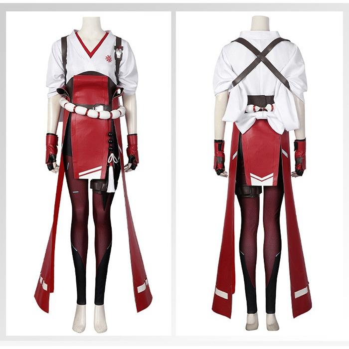 Overwatch家守 霧子 キリコ盗賊スキン コスプレ衣装 オーバーウォッチ2 キリコ Kiriko 家守霧子 コスプレ衣装 OW2 ウィッグ