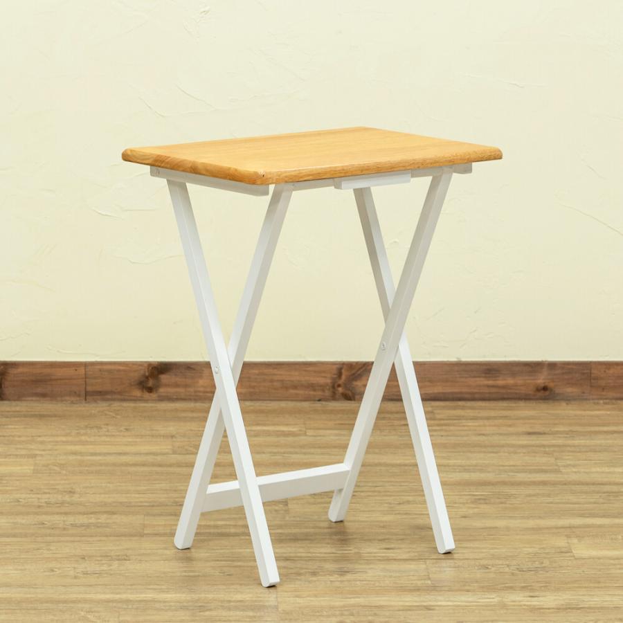 フォールディングテーブル サイドテーブル 折りたたみ 折り畳みテーブル おしゃれ 木製 ミニサイドテーブル｜shop-marie｜14