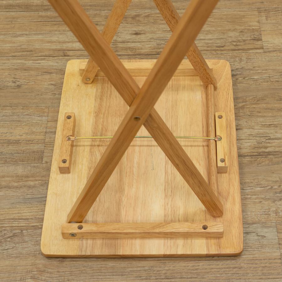 フォールディングテーブル サイドテーブル 折りたたみ 折り畳みテーブル おしゃれ 木製 ミニサイドテーブル｜shop-marie｜20