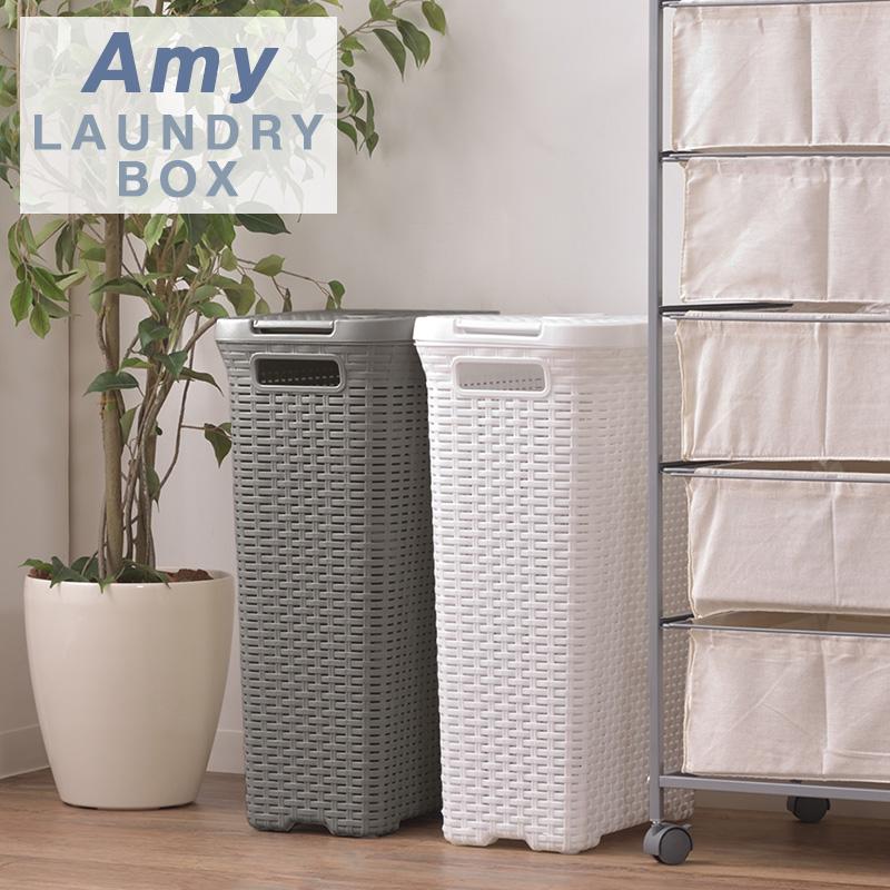 ランドリーバスケット ふた付き おしゃれ スリム メッシュ ラタン調 ランドリー収納 洗濯カゴ 洗濯物入れ 脱衣かご ボックス 大容量 シンプル 白 グレー Lfs 235 ぬくもり家具marie 通販 Yahoo ショッピング