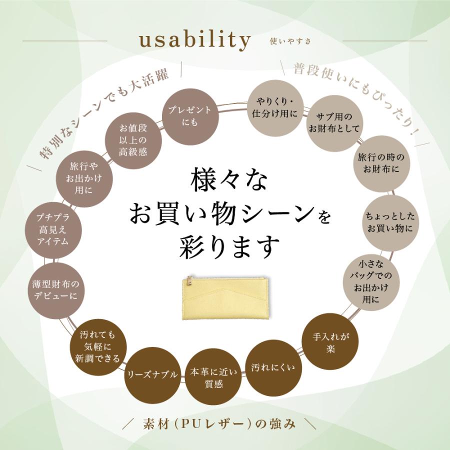 財布 レディース 長財布 薄い レディース長財布 薄型 薄い財布 薄型財布 大容量 小銭入れ 軽量 コンパクト かぶせ ブランド｜shop-mg｜17