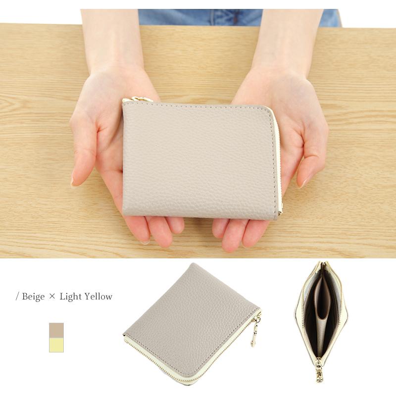 ミニ財布 プチプラ 財布 レディース コインケース 小さい 革 使いやすい L字ファスナー カード 高見え |  | 20