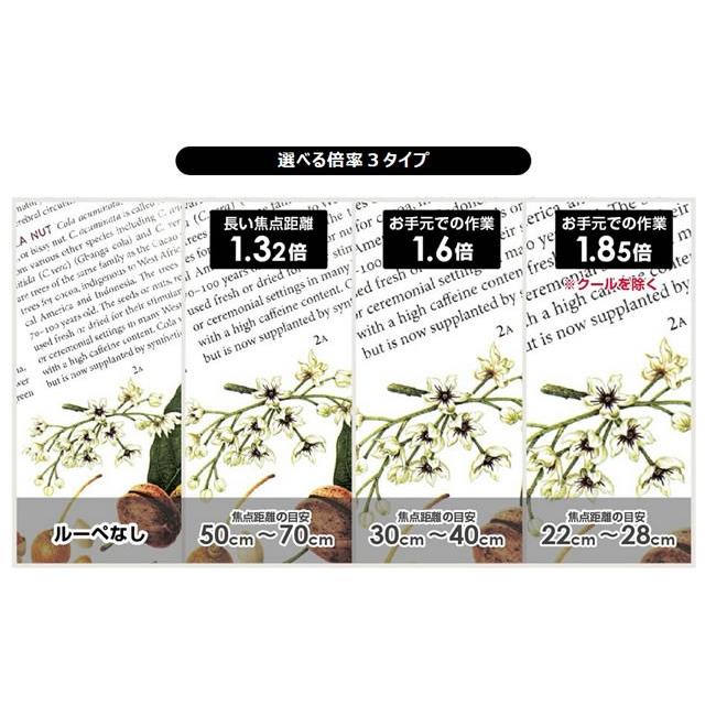 ハズキルーペ コンパクト 1.32倍 1.6倍 1.85倍 (フレーム全10色) 正規