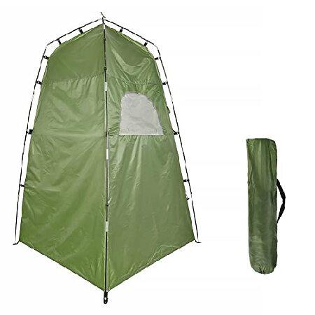 日本では手に入りにくいキャンプ用品を取り扱っております。0chine プライバシーキャンプテント ポータブルシャワーテント ポップアップ式トイレ 着替え室 アウトドア プライバシーシェルターテント キャンプ 釣り テント