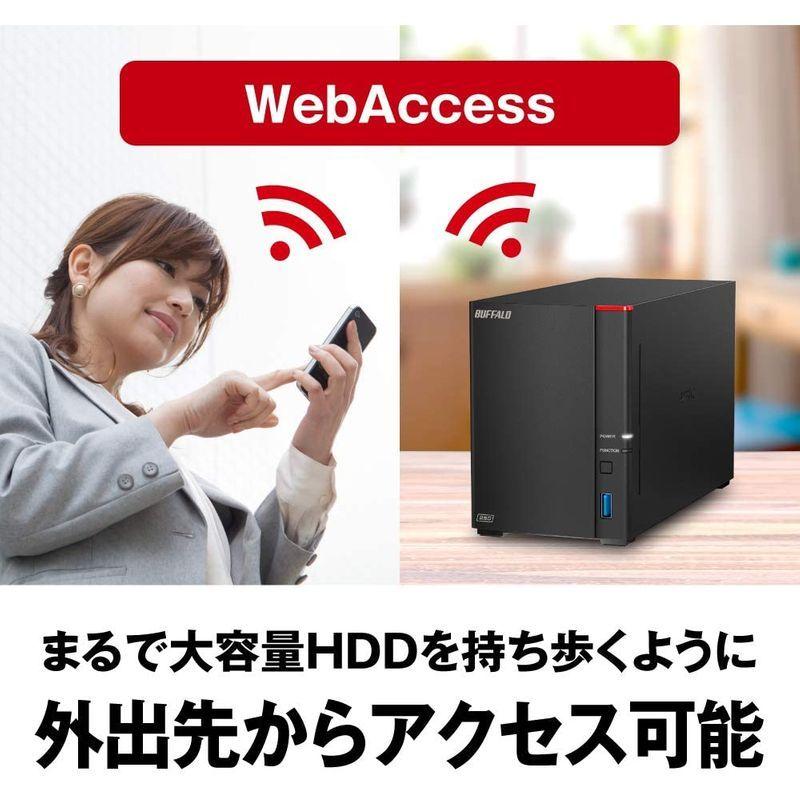 BUFFALO リンクステーション LS720D/N ネットワークHDD 2ベイ 8TB LS720D0802/N リンクステーション LS720D/N ネットワークHDD 2ベイ 8TB LS720D0802/N