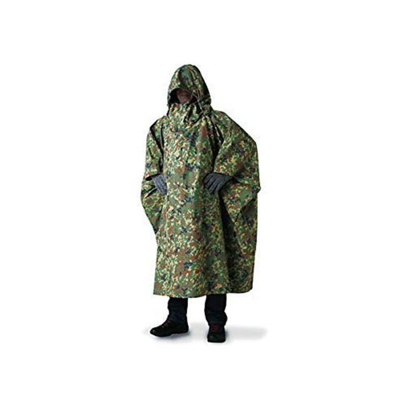 アンアクター(迷彩ポンチョ) グリーンカモ GKP02