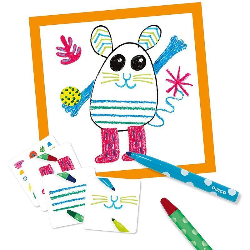 初回限定お試し価格 おもちゃ 知育玩具 アニマル イラスト ゲーム 簡単 セット お絵描き 男の子 ジェコ Djeco おしゃれ プレゼント 幼児 3歳 女の子 その他おもちゃ Www Thetechgram Com