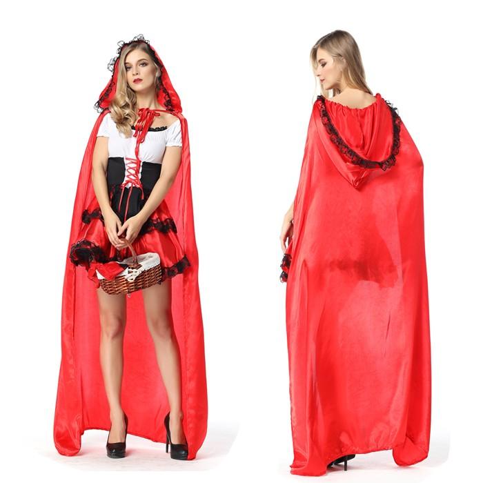 赤ずきん コスプレ仮装 ハロウィン レディース Christmas 仮装 レッド コスチューム 赤ずきん 大きいサイズ マント キャラクター ワンピース 巫女変装 0337 ショップモモ 通販 Yahoo ショッピング