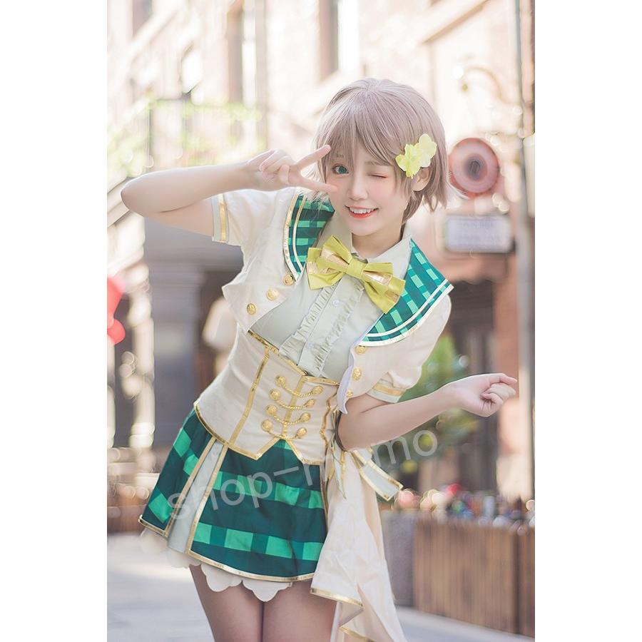 Lovelive ラブライブ All Stars 緑組 風 打歌服 風 コスプレ衣装 Cosplay コスプレ コスチューム 仮装 コスチューム Cosplay 0524 ショップモモ 通販 Yahoo ショッピング