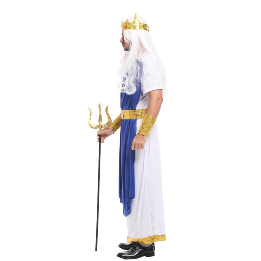 ハロウィン衣装 ギリシャ 海神ポセイドン Poseidon 男性用 メンズ用 キャラクター 王様 国王 王子様 海の神 ハロウィン コスプレ衣装 コスチューム 仮装 0756 ショップモモ 通販 Yahoo ショッピング
