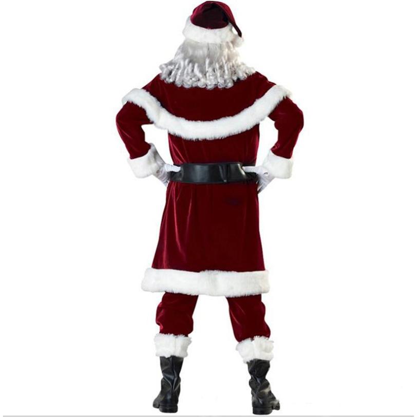 サンタクロース 豪華セット メンズサンタクロース コスチューム クリスマスコスプレ メンズ ８点セット サンタ衣装 サンタ服 レッド クリスマスプレゼント 男性 Cl0368 1 ショップモモ 通販 Yahoo ショッピング