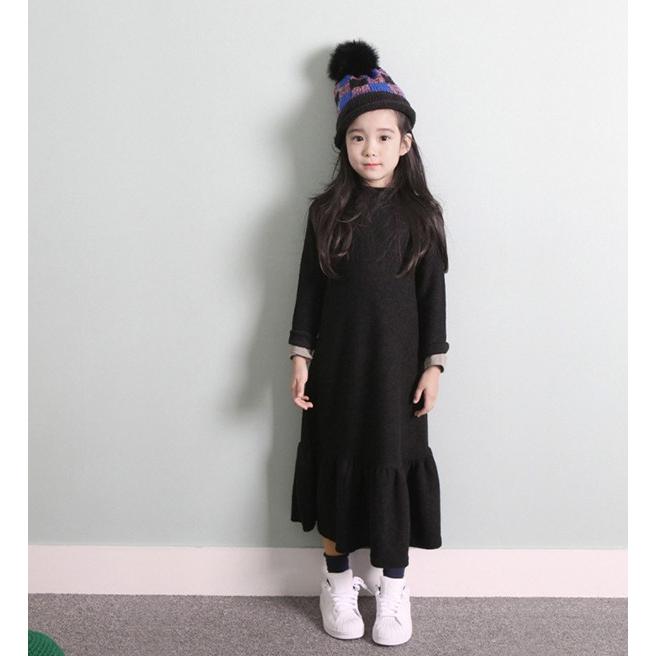裏起毛 ワンピース キッズ ワンピース 秋冬 親子ペア フレアワンピース 子供 ロングワンピース フリルワンピース 子供服 レディース ワンピース ミモレ丈 春秋着 Cl0972 ショップモモ 通販 Yahoo ショッピング