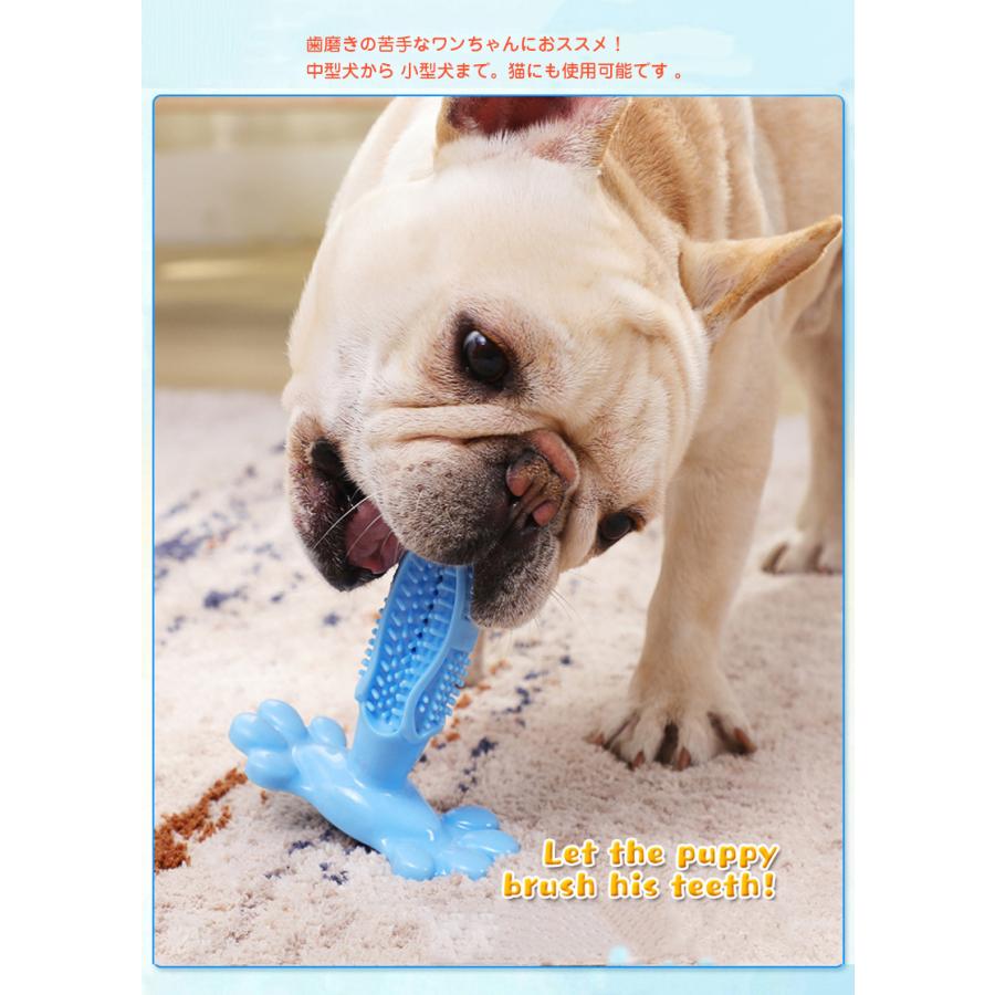 犬 歯磨き おもちゃ 犬歯ブラシ ペット用 歯ブラシ 子犬かむ玩具 犬用歯ブラシ 犬用 デンタルケア用品 ペット口腔ケア用 犬猫用歯磨き 口臭予防 お待たせ
