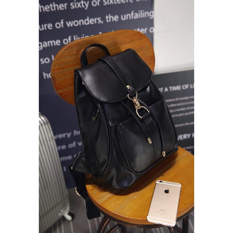 リュック レディース 大人 合皮 ブラック 黒 ミニ レディース ミニリュック フェイクレザー おしゃれ お出かけ Wu0473 ショップモモ 通販 Yahoo ショッピング