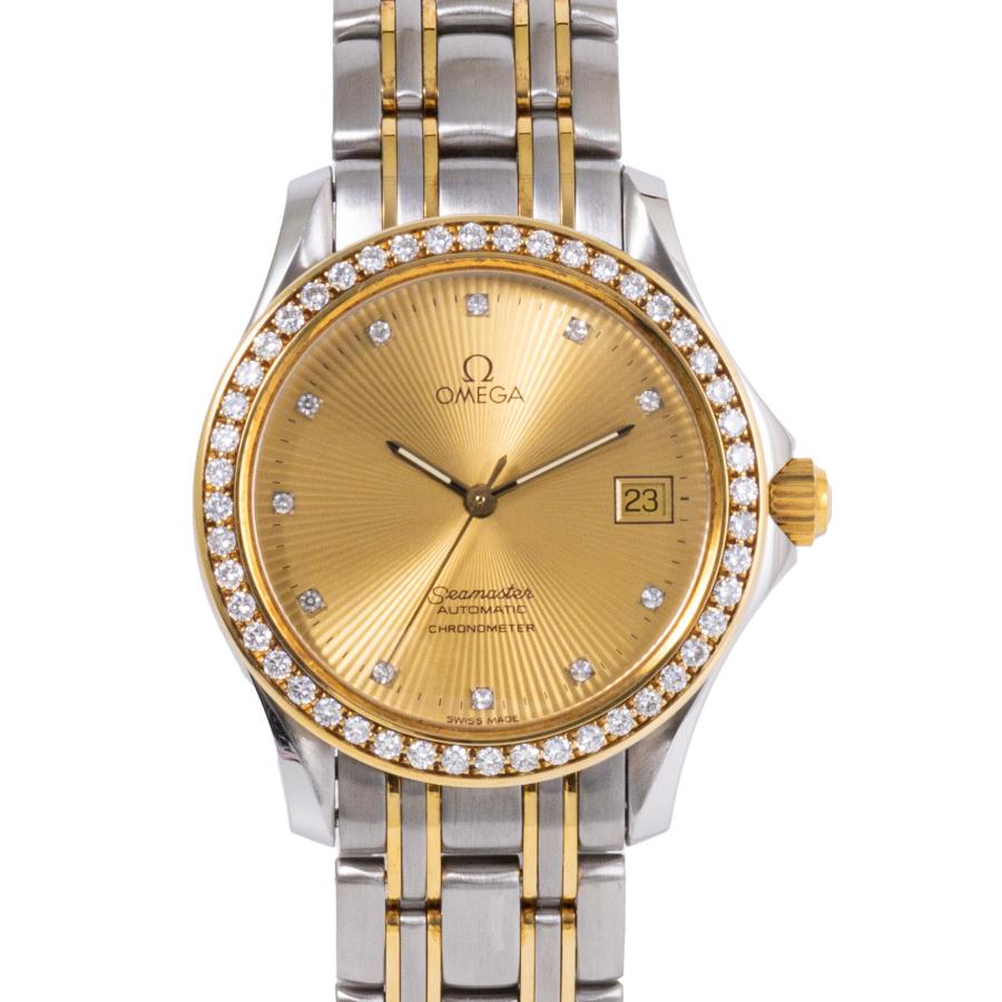 OMEGA オメガシーマスターSeamaster デイトクォーツゴールド