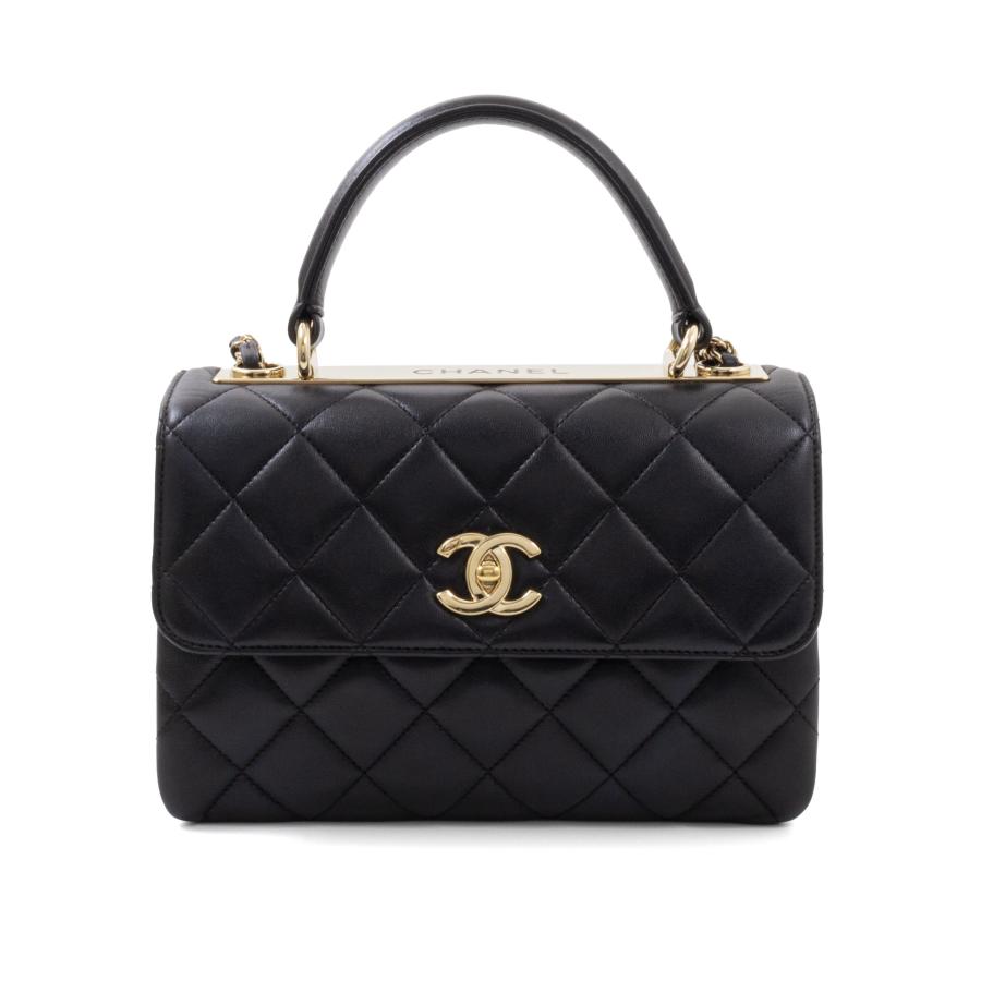 CHANEL シャネル トップハンドル フラップ バッグ A92236 Y60767 94305