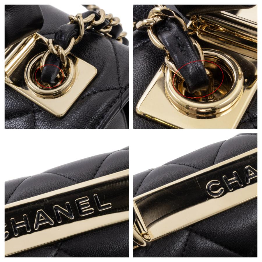 CHANEL シャネル トップハンドル フラップ バッグ A92236 Y60767 94305