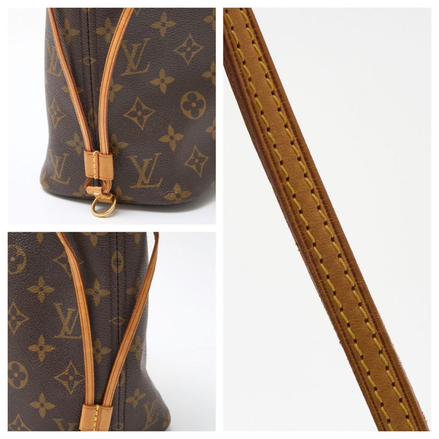 LOUIS VUITTON ルイヴィトン ネヴァーフル PM M40155 ハンド トートバッグ モノグラム・キャンバス×レザー ブラウン×ゴールド金具｜shop-musubi｜08