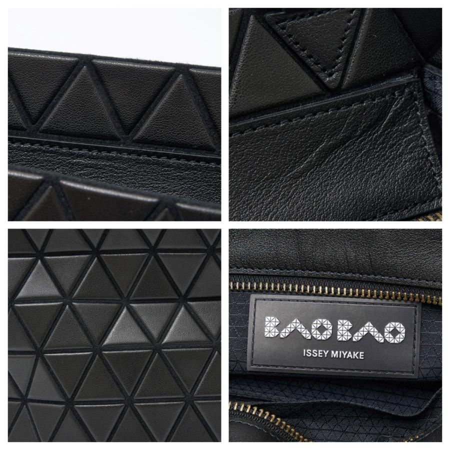 BAOBAO ISSEI MIYAKE バオバオ イッセイミヤケ CRYSTAL MATTE BB41AG313 ハンド ショルダーバッグ 合皮革×レザー マットブラック｜shop-musubi｜10