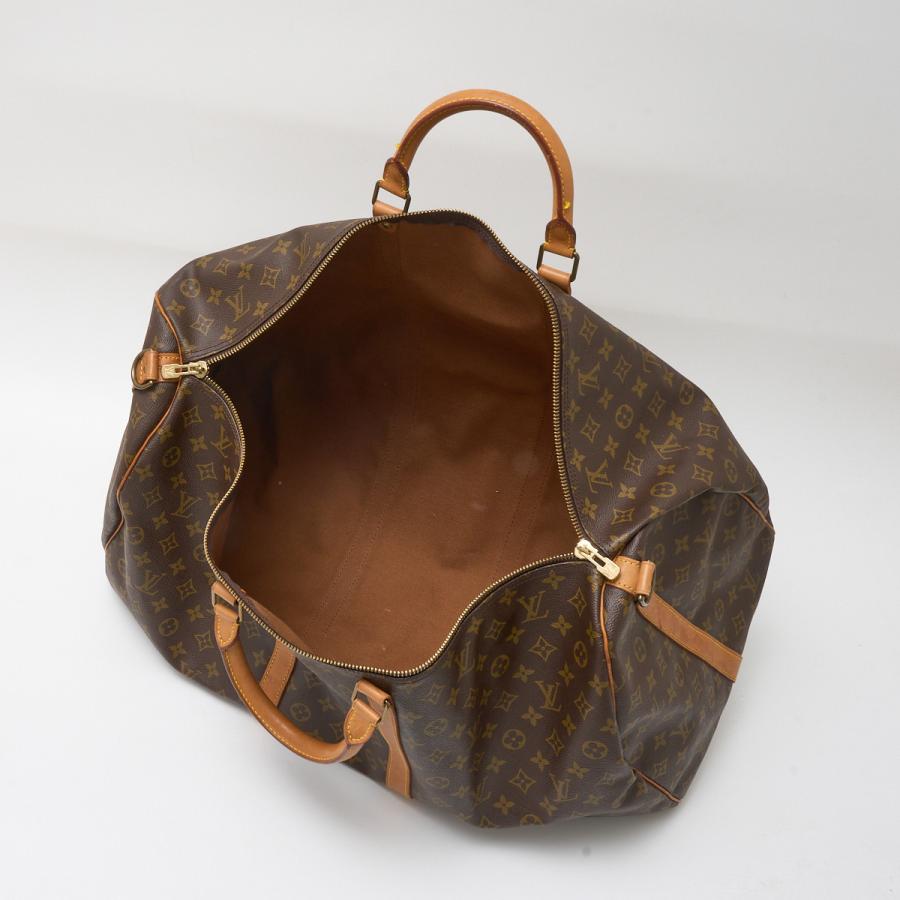 LOUIS VUITTON ルイヴィトン キーポル・バンドリエール 60 M41412 ボストンバッグ モノグラム・キャンバス×レザー ブラウン×ゴールド｜shop-musubi｜07