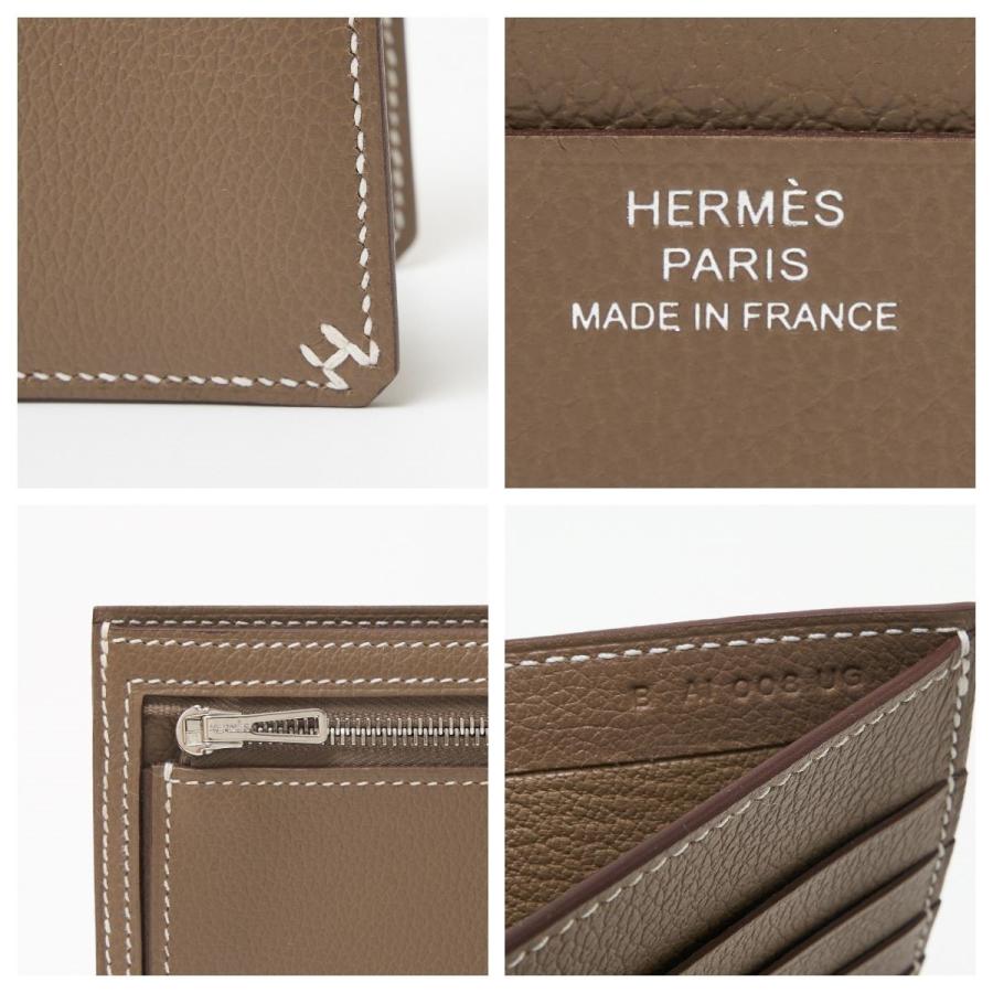 HERMES エルメス H セリエ コンパクト B刻印 ウォレット 二 HERMES エルメス H セリエ コンパクト B刻印 ウォレット 二