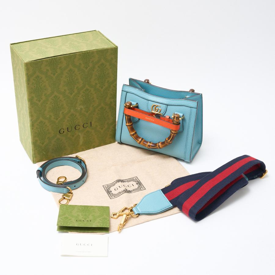 バンブー GUCCI グッチ 〔グッチ ダイアナ〕ミニ トートバッグ バンブー GUCCI グッチ 〔グッチ ダイアナ〕ミニ トートバッグ