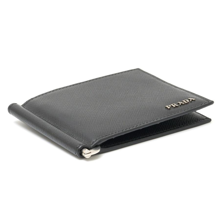 SAFFIANO(PRADA) PRADA プラダ マネークリップ付き二つ折り SAFFIANO(PRADA) PRADA プラダ マネークリップ付き二つ折り