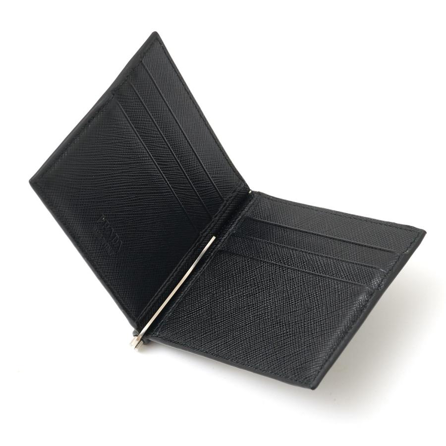 SAFFIANO(PRADA) PRADA プラダ マネークリップ付き二つ折り SAFFIANO(PRADA) PRADA プラダ マネークリップ付き二つ折り
