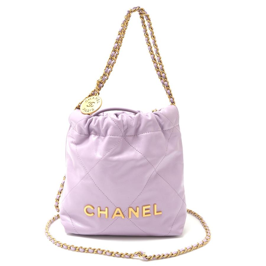CHANEL シャネル シャネル22 ミニハンドバッグ AS3980 2WAY バケット  