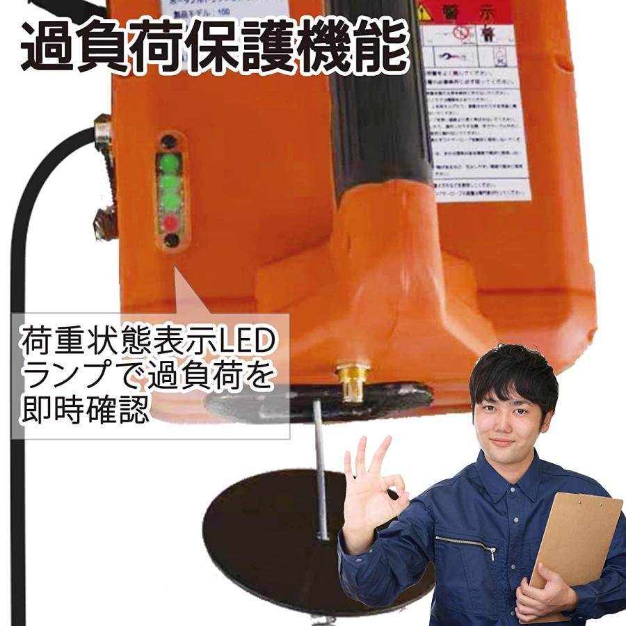 電動ウインチ 電動ホイスト1500W (100KGリフト高さ25M)1468 - 店舗用品