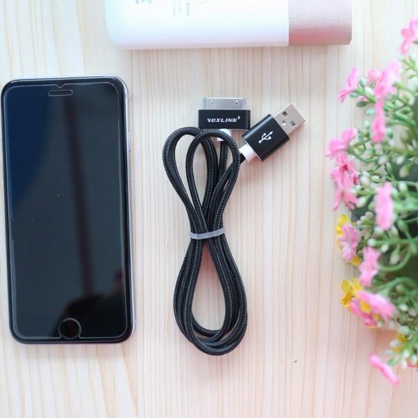 旧型iPad 旧型iPhone用 Dockケーブル 充電ケーブル Voxlink : ケーブル