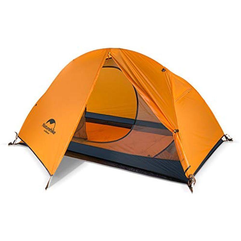 Naturehike テント 一人用 ソロキャンプ アウトドア キャンプ バイクツーリング 二重層テント 設営簡単 コンパクト PU3000