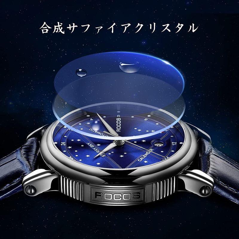 腕時計 メンズ 自動巻き カジュアル 時計 男性 機械式腕時計 防水 