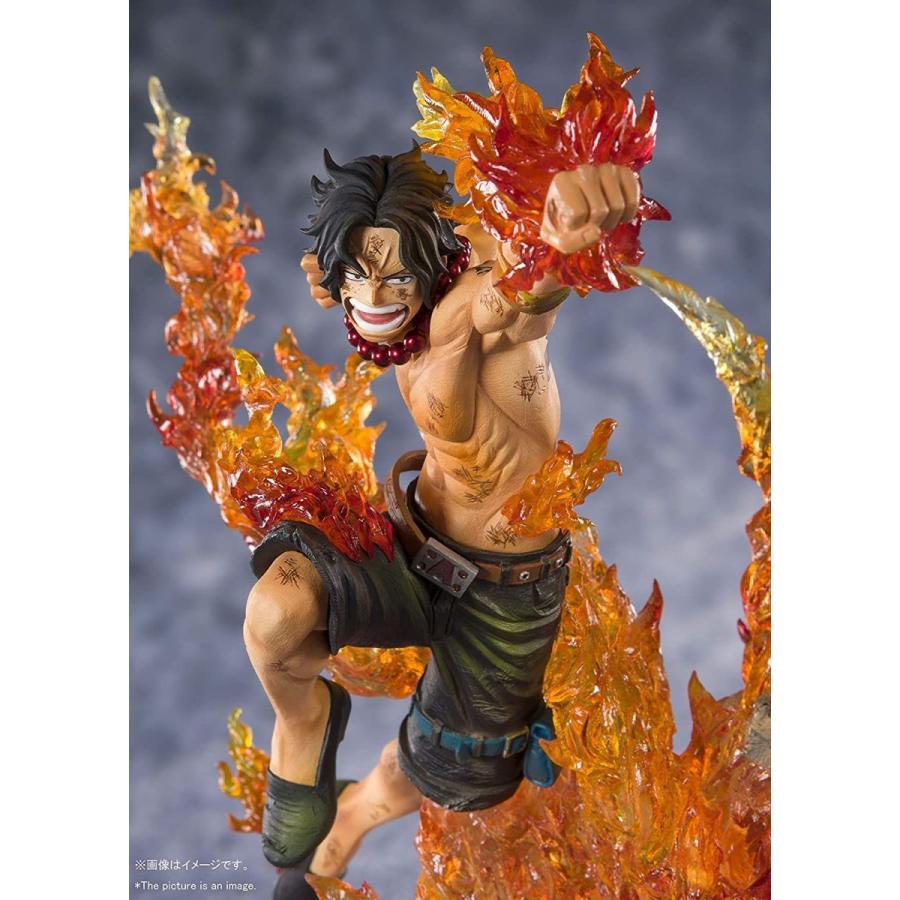 フィギュアーツzero One Piece ポートガス D エース 白ひげ海賊団2番隊隊長 約195mm Pvc Abs製 塗装済み完成 最新デザインの