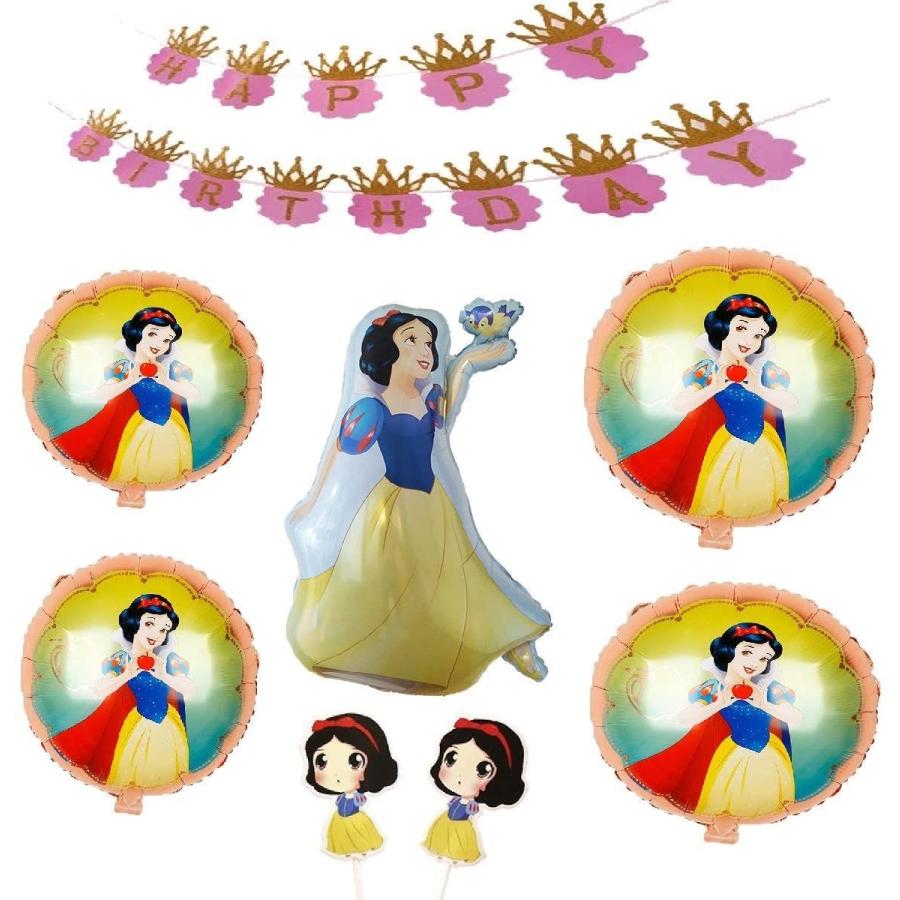白雪姫 誕生日 飾り付け Snow White 女の子 可愛い 姫様 ピンク ガーランド Happy Birthday バナー ケーキトッパ Shop Nft ヤフー店 通販 Yahoo ショッピング