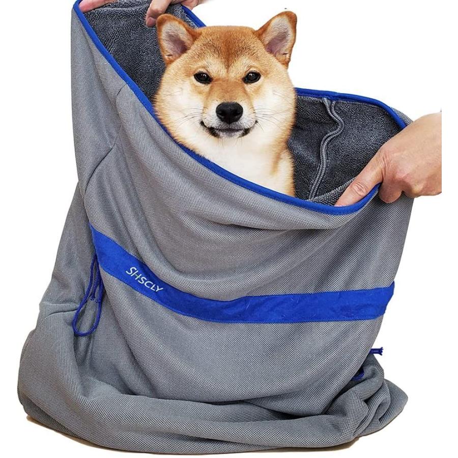 Shscly ペット用 吸水 タオル 犬 用 ドライヤー 用品 バスグッズ 柴犬 ペットキレイ スペシャルオファ シャンプー 猫 体拭き 超 ド