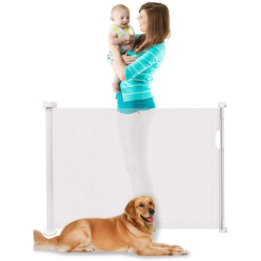 最高級のスーパー Taotao ペットフェ 階段上設置可能 ベビーガード 新生児 ベビー 赤ちゃん 出産祝い ペットゲート ベビーゲート すっきりロールゲート 犬用品 Nwidrat Net