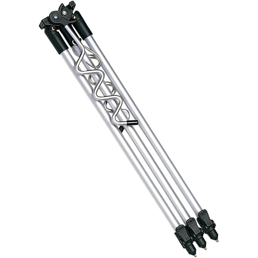 第一精工ロッドホルダー 竿受け サーフ三脚レバー式 Dxミニ2号 釣り シルバー 鮎竿