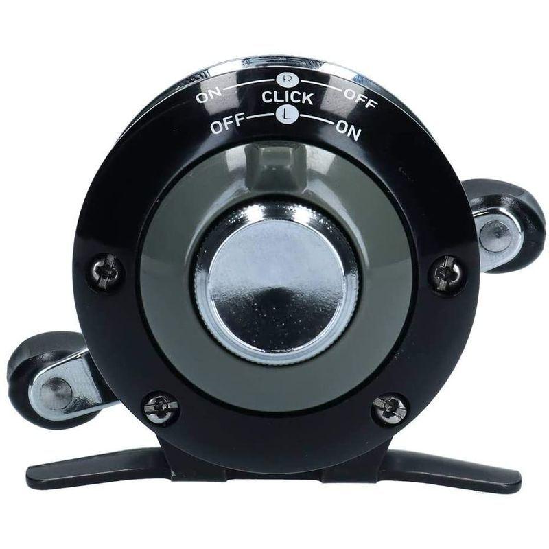 ダイワ Daiwa 穴釣り ワカサギリール コロネット2 ブラック 右ハンドル モデル フィッシングバッグ Qe Ae