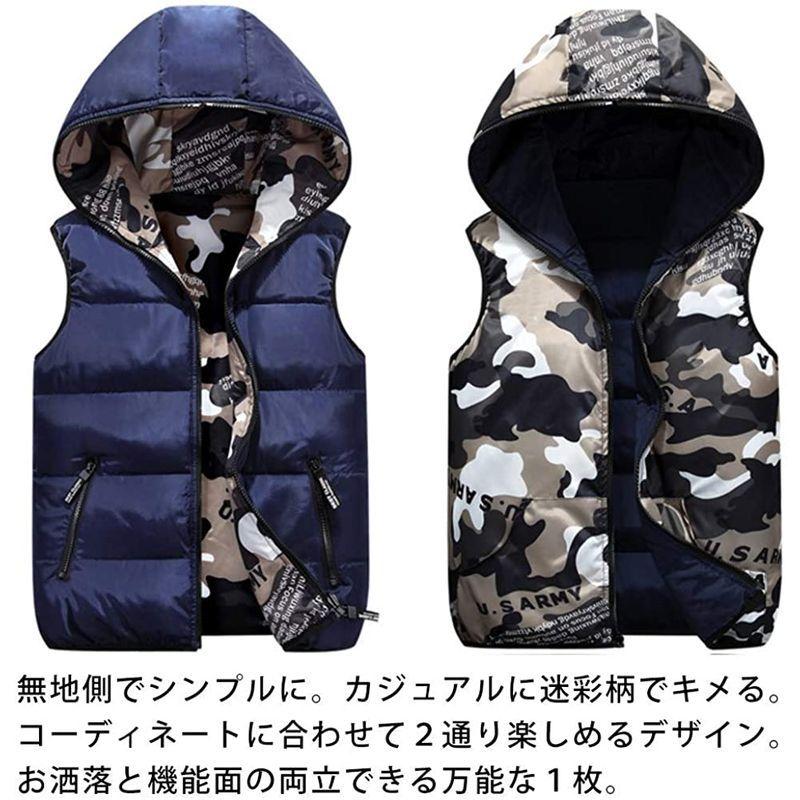98 以上節約 セカンドルーツ ダウンベスト 袖なし シンプル 無地 防寒 ベスト ファスナー カッコイイ かっこいい 格好いい アウトドア カジュアル Wantannas Go Id