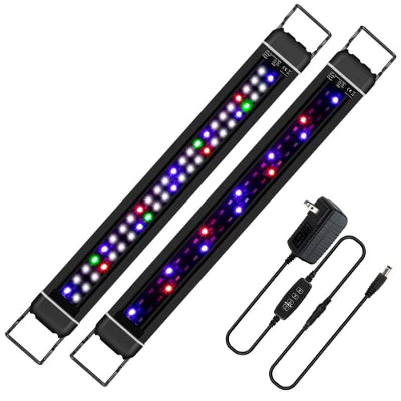 人気満点 水槽ライト 熱帯魚ライト 水槽照明 Ledアクアリウムライトフィッシュタンクライト超高輝度 観賞魚飼育 水草育成 45 66cm 新規購入 Turningheadskennel Com