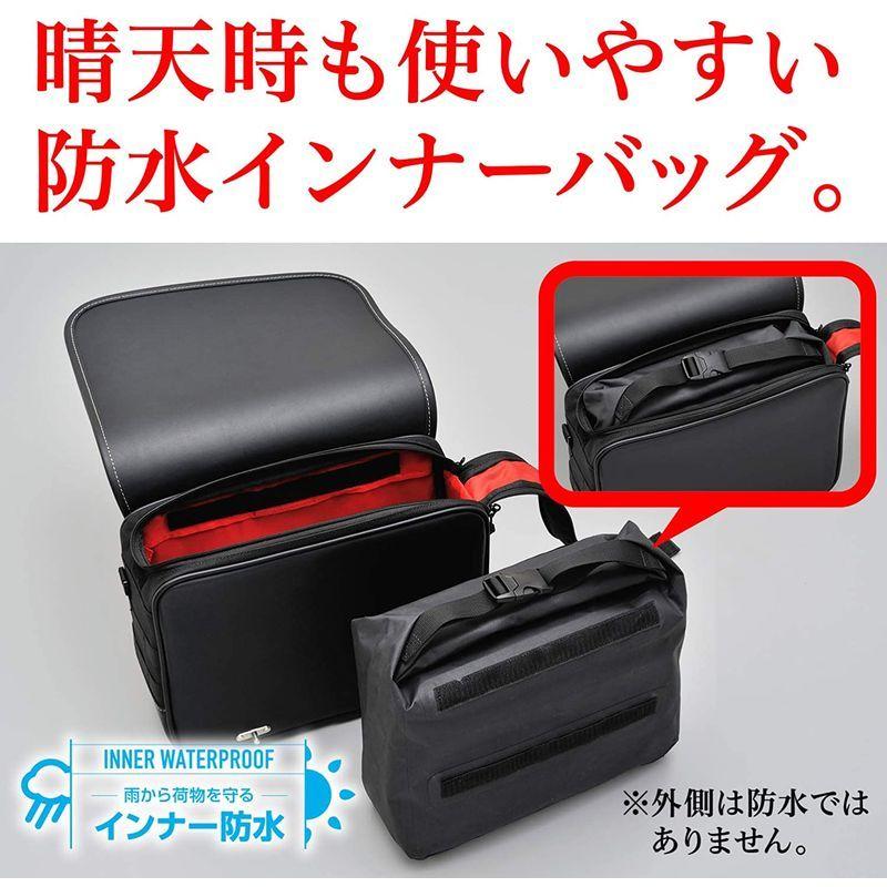 デイトナ ヘンリービギンズ バイク用 サイドバッグ 12L ブラック ...