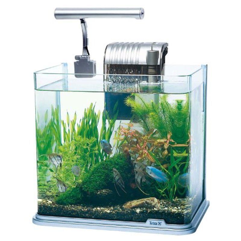 オリジナル テトラ Tetra Rg 30le Ledライト付観賞魚飼育セット グラスアクアリウム ラウンド 水槽 Aliuminium Lt