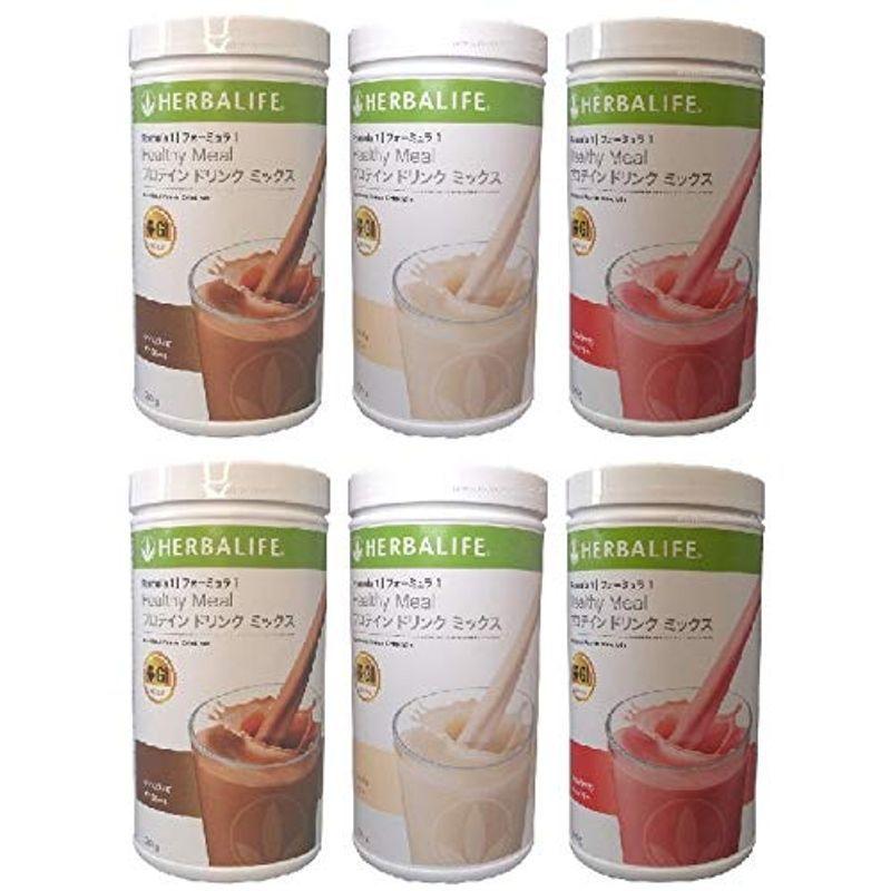 手数料安い ハーバライフ フォーミュラ１ チョコ2 バニラ2 ストロベリー2 6本セット プロテイン ドリンク ミックス F1 日本製 Turningheadskennel Com