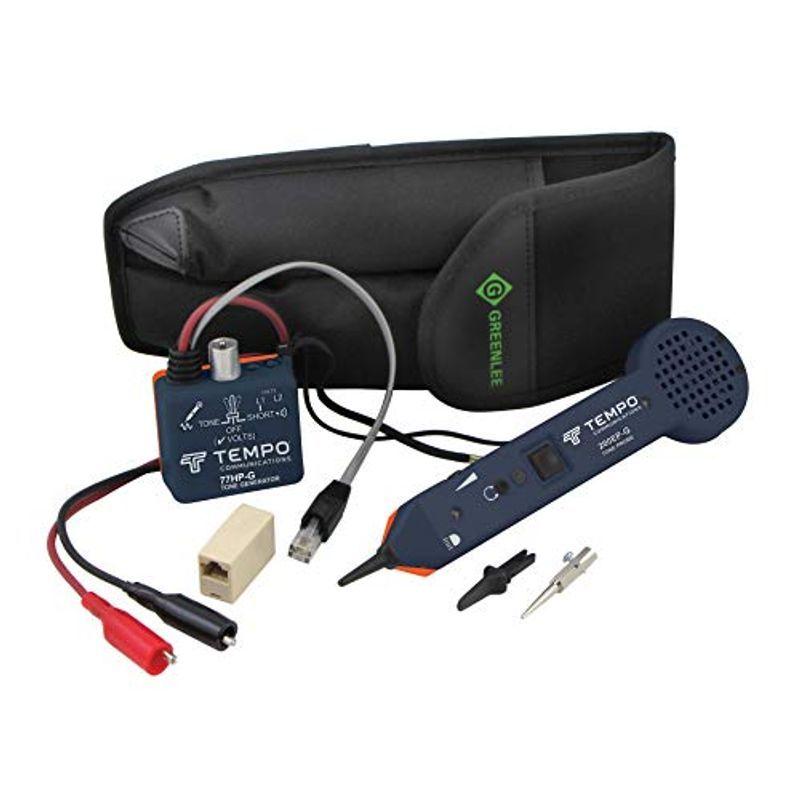 『4年保証』 701K-G グリーンリー Greenlee テンポ TEMPO 最新版 Tone トーンプローブ Kit Probe And 電子計測器、電子計量器