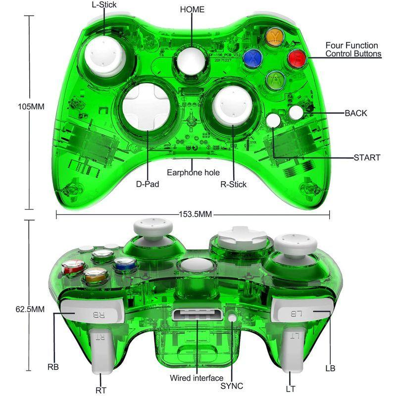 最大71 オフ Pawhits Xbox 360 コントローラー 無線 ゲームパッド ワイヤレスコントローラー ジョイスティック イヤホンジャック