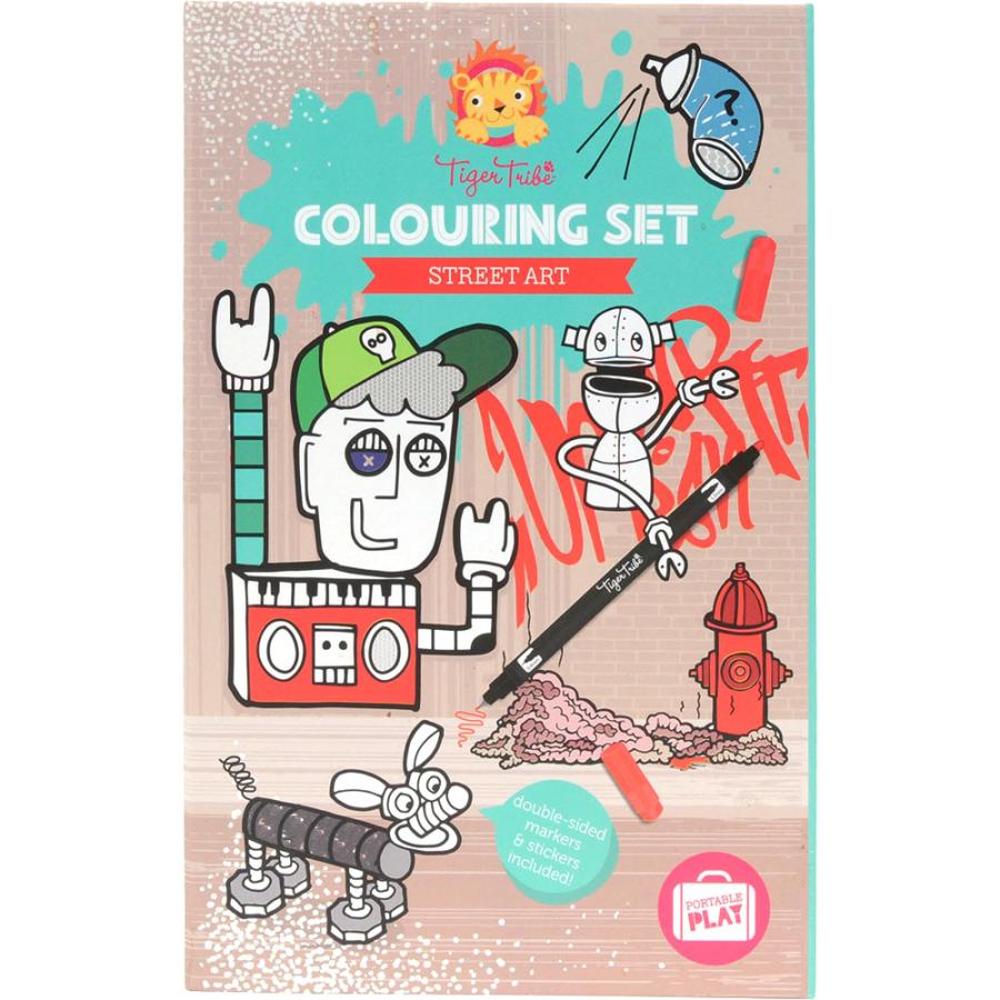 ぬりえ 塗り絵 子供 ぬりえセット ストリートアート キッズ 2歳 3歳 4